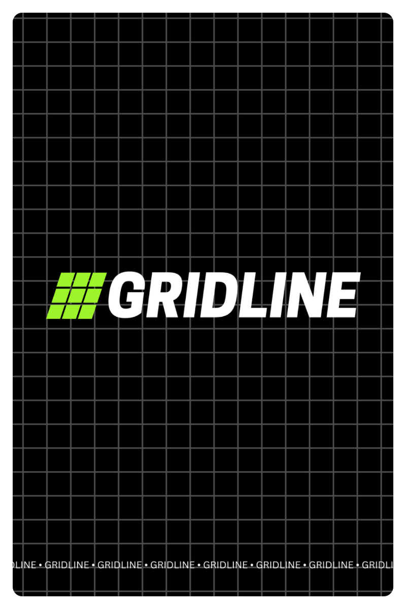 GRIDLINE card back